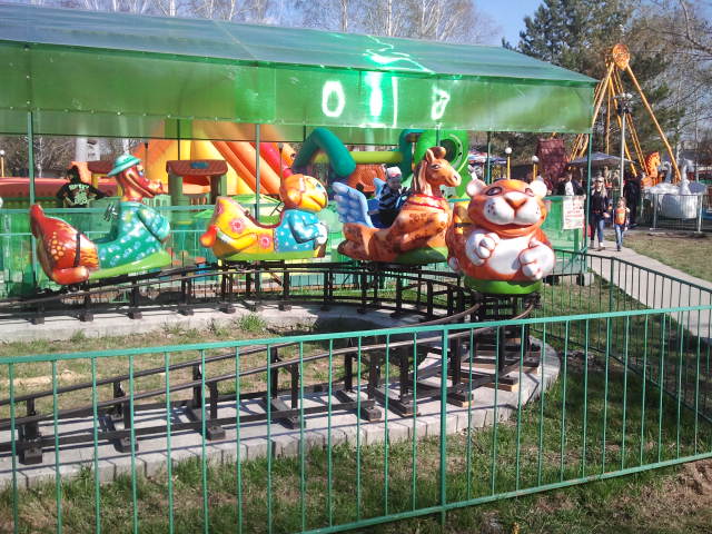 Аттракцион ДЖД " Веселые зверушки"